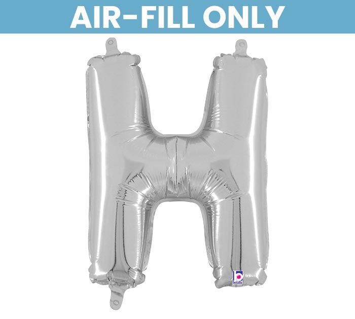 LTR 14" LETTER H SHAPE SIL