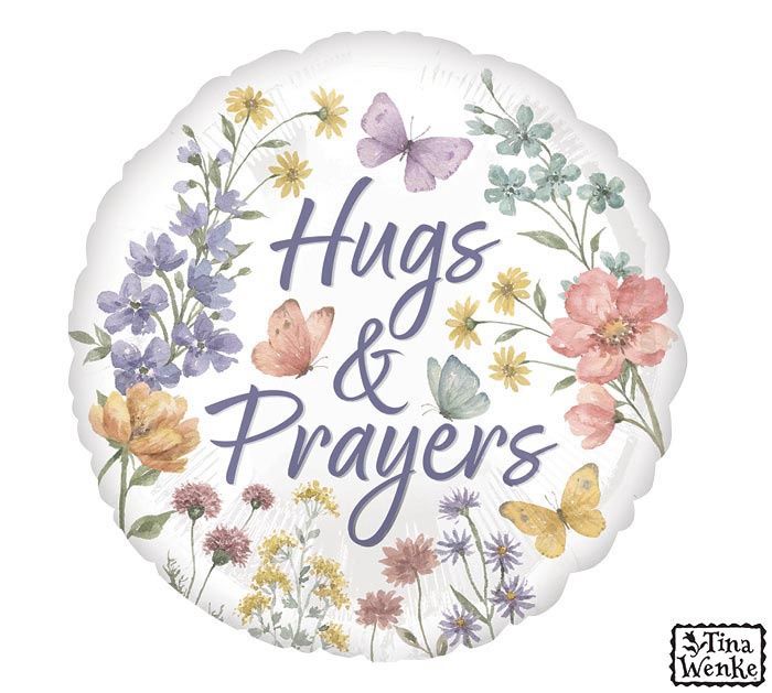 REL 17"*PKG* HUGS &amp; PRAYER