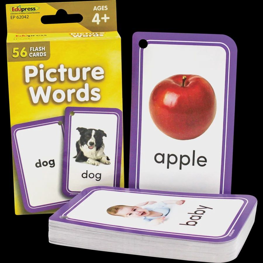 Picture Words Flash Cards