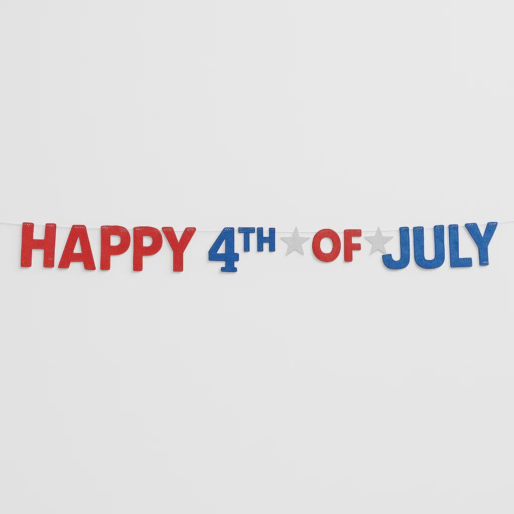 Happy 4th of July Banner