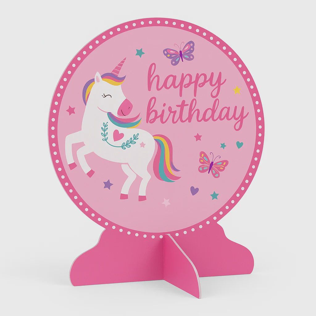 Enchanted Unicorn Table Centerpiece