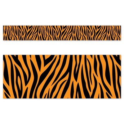 Jungle Friends Tiger Stripes EZ Border