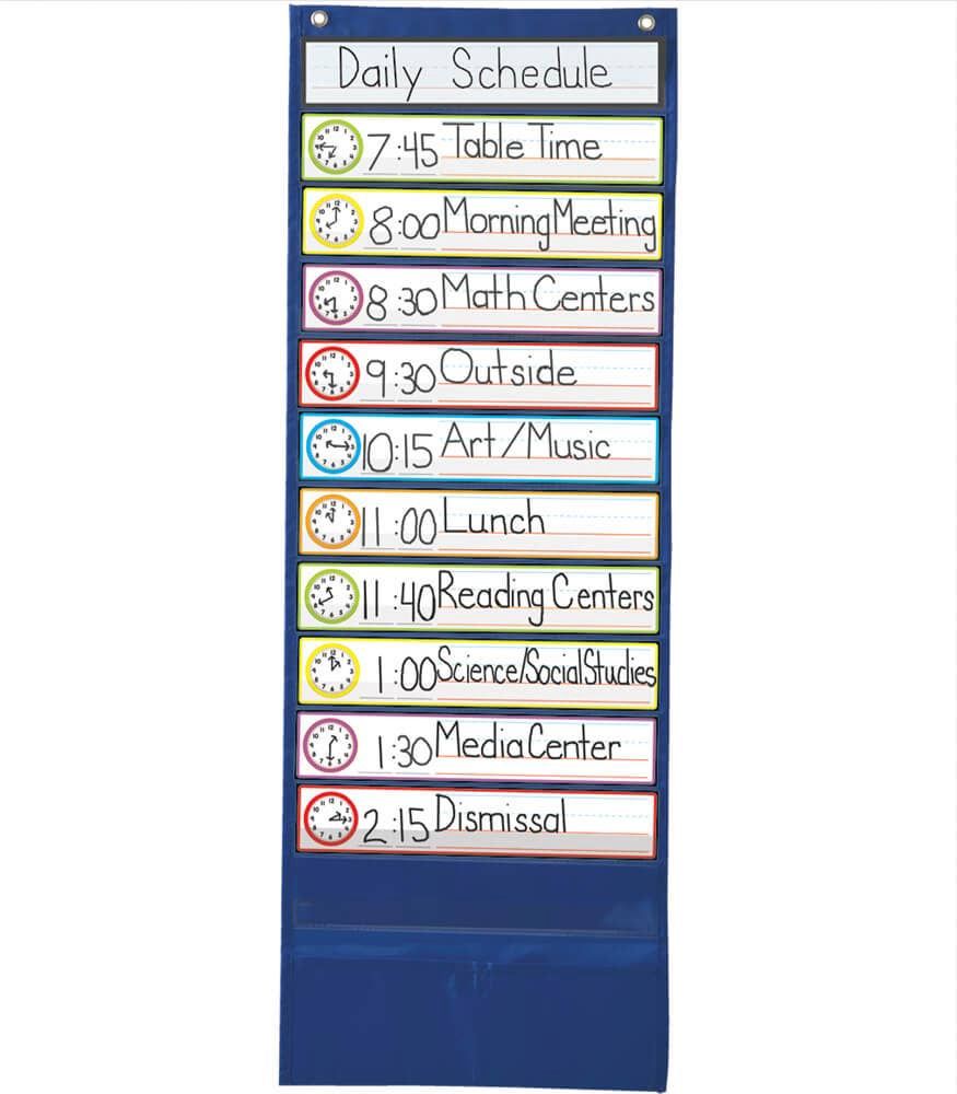 Deluxe Scheduling Pocket Chart(1)