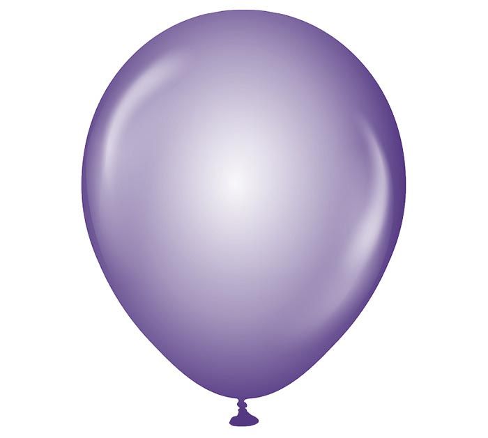 12" STD Violet Balloon, Type: Filled