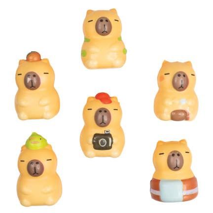 MINI CAPYBARA SLOW RISE TOY  24/BAG