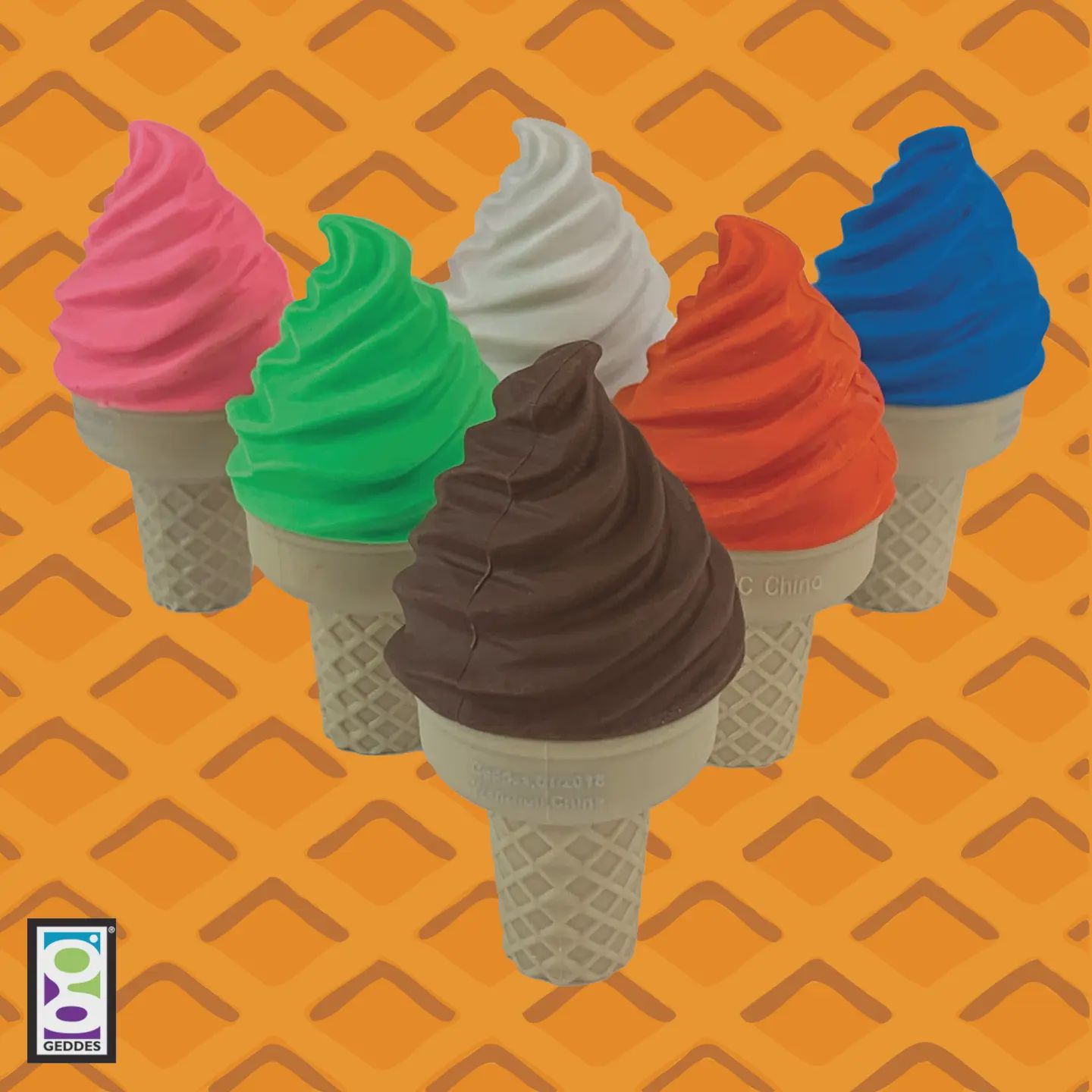 THE SCENTED ICE CREAM ERASER SHARPENER