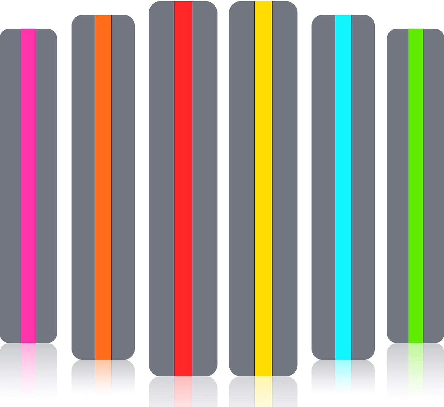 Reading Guide Strips Assorted Colors