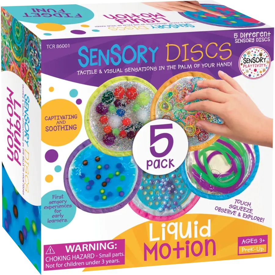 Sensory Discs: Liquid Motion (Set of 5)