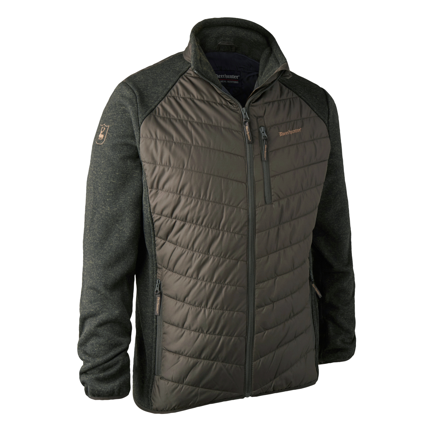 Deerhunter - Moor wattierte Jacke mit Strickanteil