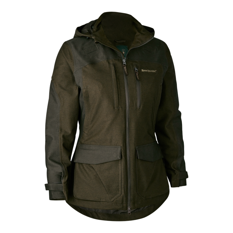 Deerhunter Lady Chasse Jacke olive night melange