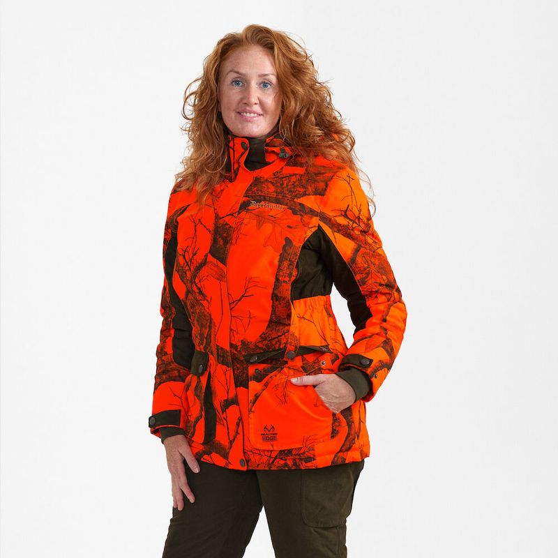 Deerhunter Lady Eagle Winterjacke - Realtree Edge Orange