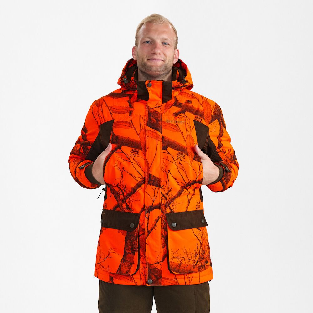 Deerhunter Eagle Winterjacke Realtree Edge Orange