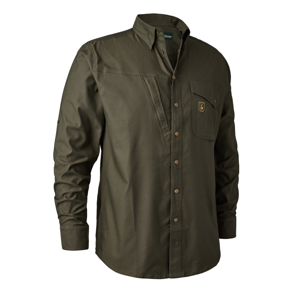 Deerhunter - Matobo Hemd, Forest Green Deerhunter - Matobo Hemd, Forest Green