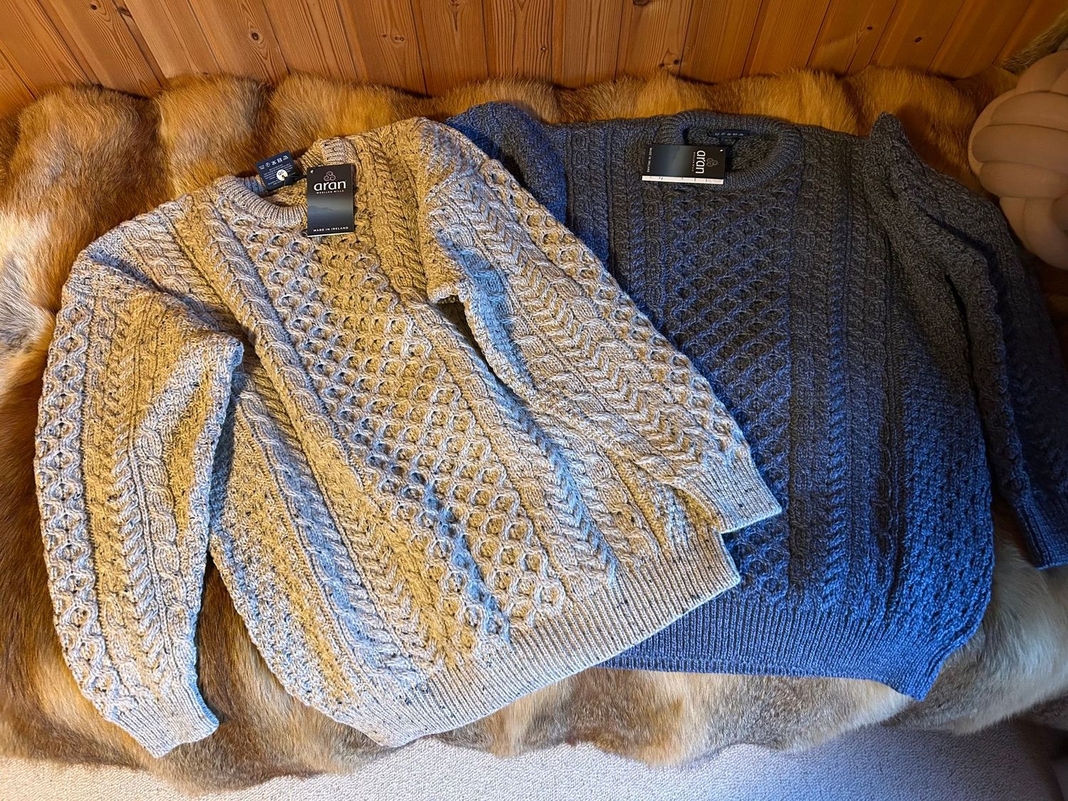 Aran - Country Lifestyle, Pulli aus Kammgarn, Damen L (gross geschnitten) Aran - Country Lifestyle, Pulli aus Kammgarn, Damen L (gross geschnitten)