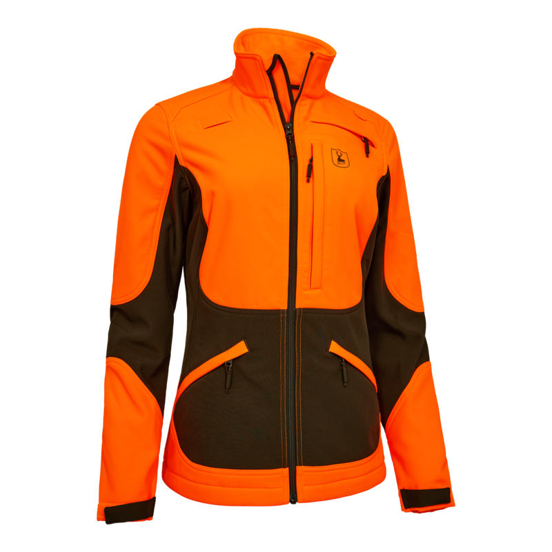 Deehunter Lady Rogaland Softshell Jacke Safety Orange