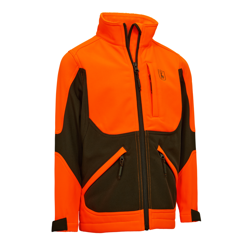 DeerhunterYouth Rogaland Softshell Jacke Safety Orange
