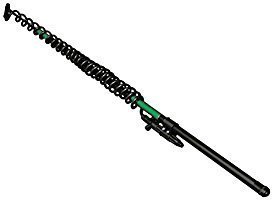 5.4 mtr Telescopic chemical spray lance with pump