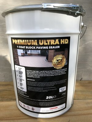 One Coat Premium Ultra HD block paving sealer