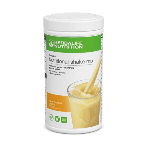 Formula 1 Shake okus Banana Cream – brez glutena