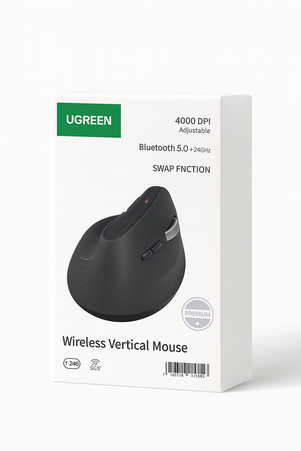 Ugreen Vertical mouse WiFi and Bluetooth
