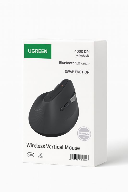 Ugreen Vertical mouse WiFi and Bluetooth
