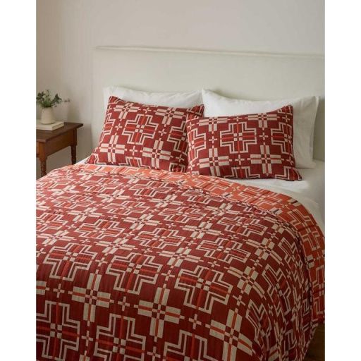 PENDLETON COTTON MATELASSE COVERLETTE BEDDING - SAN MARCOS