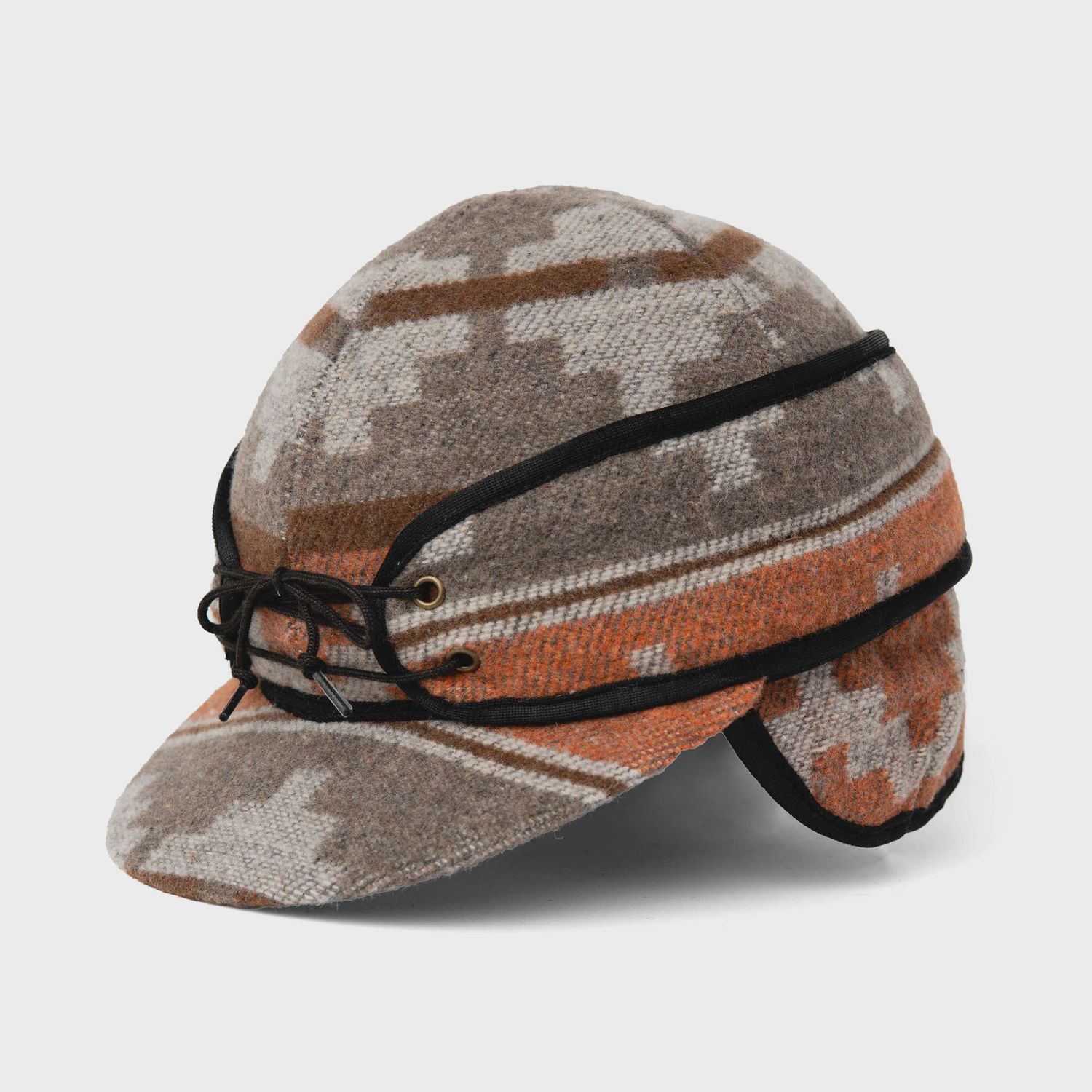 CROWN CAP RAILROAD CAP - NAVAJO ORANGE
