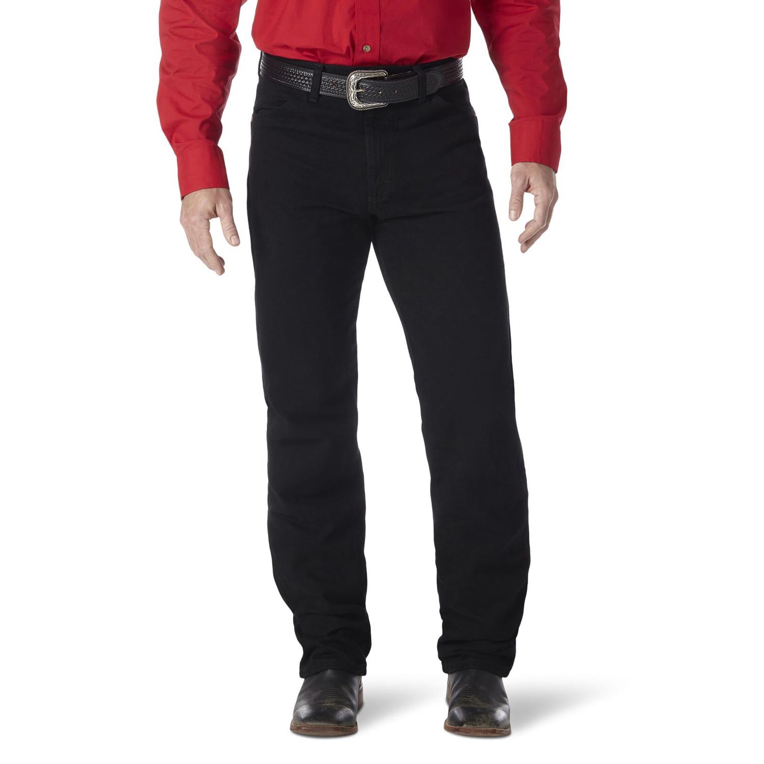 WRANGLER MEN'S 1013MWZWK ORIGINAL FIT/COWBOY CUT JEAN - BLACK