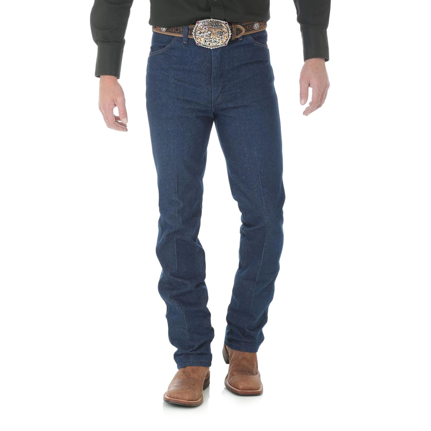 WRANGLER MEN'S SLIM FIT COWBOY CUT JEAN - RIGID INDIGO