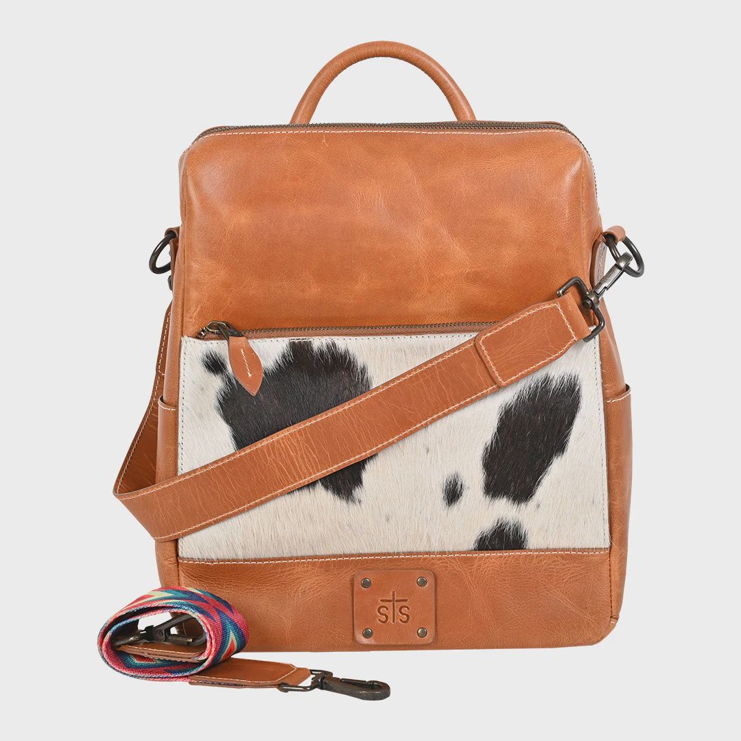 STS RANCHWEAR BASIC BLISS COWHIDE BACKPACK