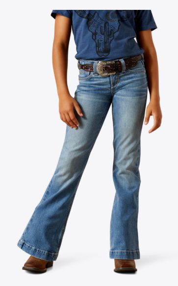 ARIAT GIRLS' ROSALIE TROUSER JEAN - TENNESSEE
