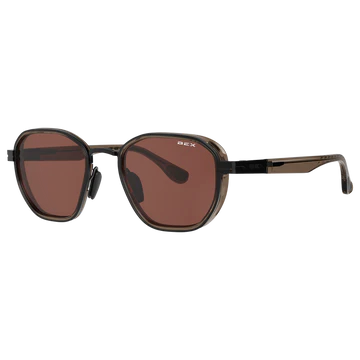 BEX SUNGLASSES - SABLE, COLOR: BLACK/BROWN