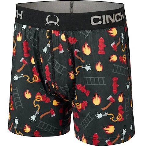 CINCH MEN'S LOOSE FIT FIREHOSE BOXER