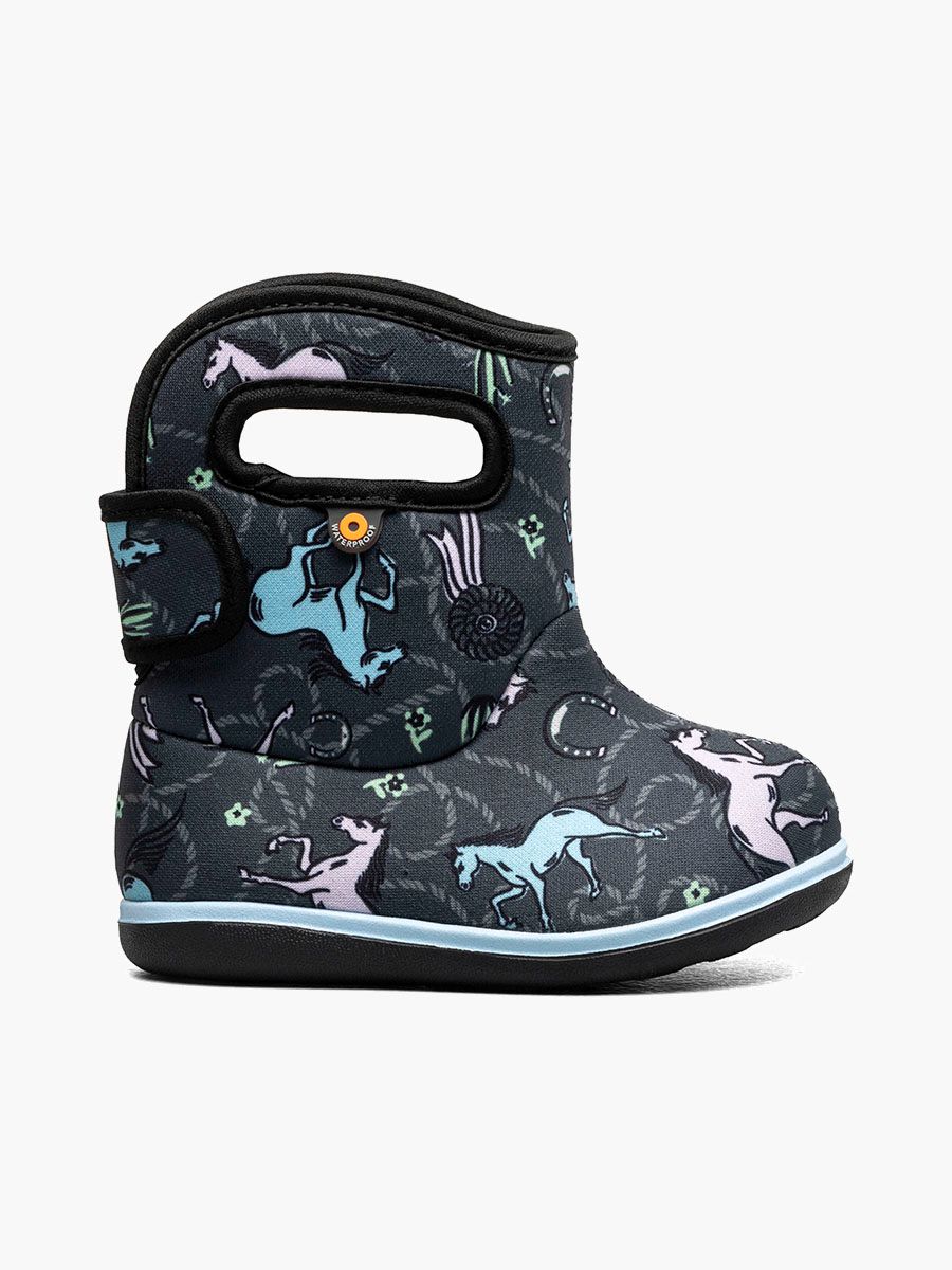 BOGS INFANT HORSE BOOT - DARK GREY