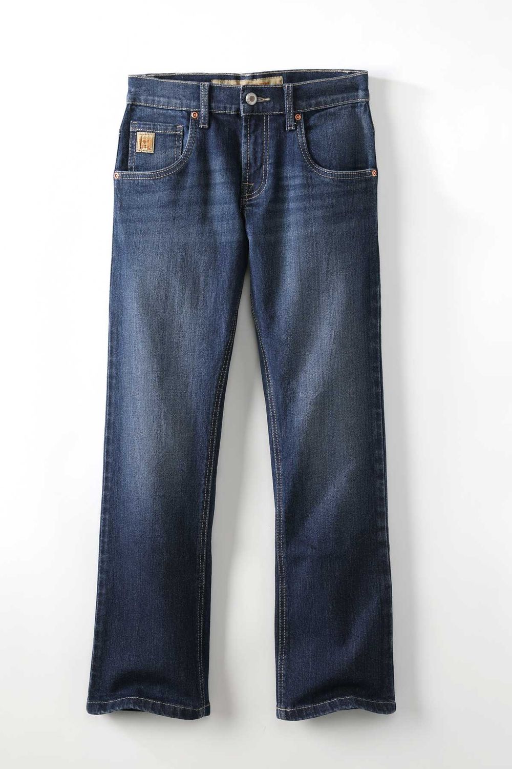 CINCH BOYS' SLIM FIT INDIGO JEAN - DARK STONE