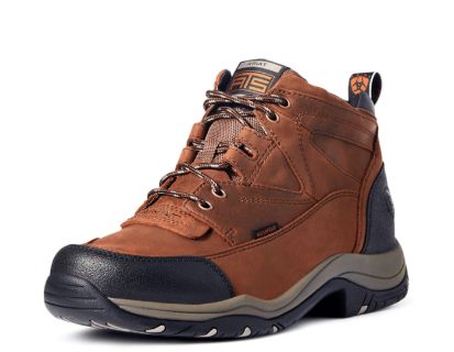 ARIAT MEN'S TERRAIN WATERPROOF SHOE - COPPER