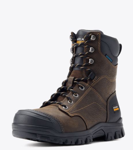 ARIAT MEN'S TREADFAST 8" WATERPROOF SHOE