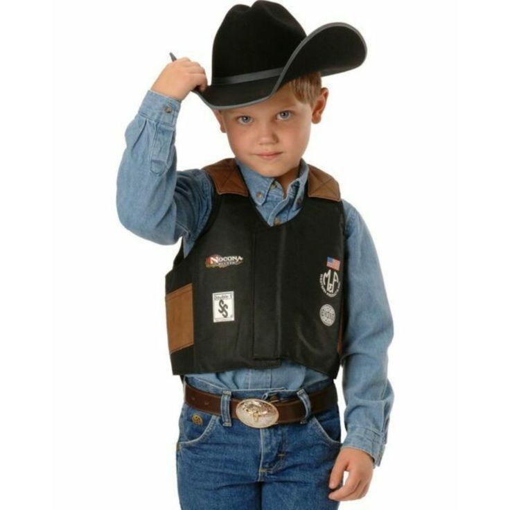 BIG TIME RODEO KIDS' BULL RIDER VEST TOY