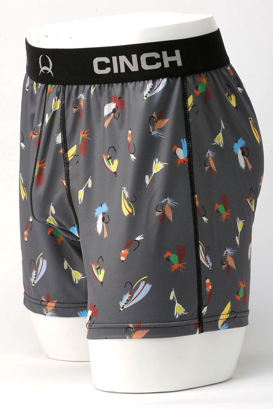 CINCH MEN'S 6" FLY FISHING LOOSE BOXER