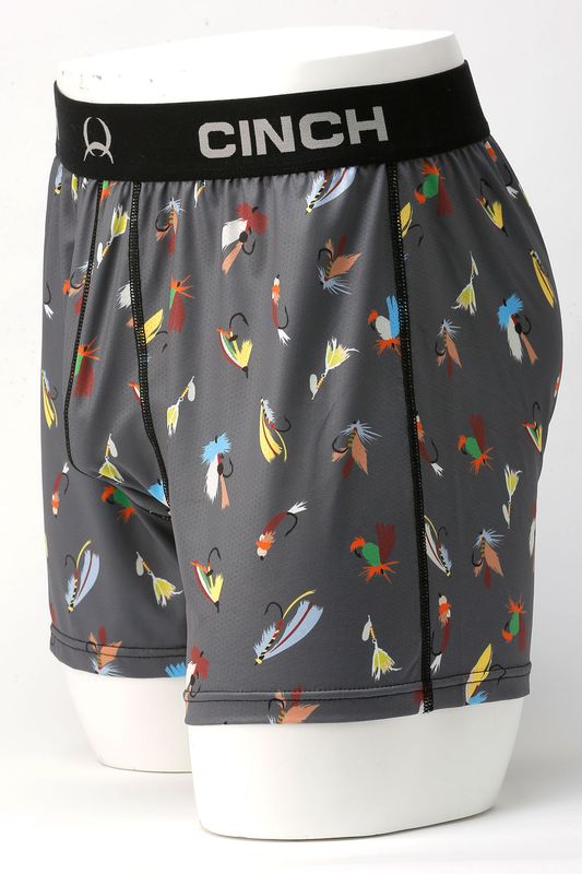 CINCH MEN'S 6" FLY FISHING LOOSE BOXER