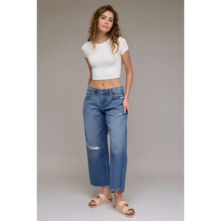 HIDDEN WOMEN'S ALYX HIGH RISE BAGGY JEAN