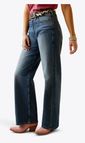 ARIAT WOMEN'S ULTRA HIGH TOMBOY WIDE LEG JEAN