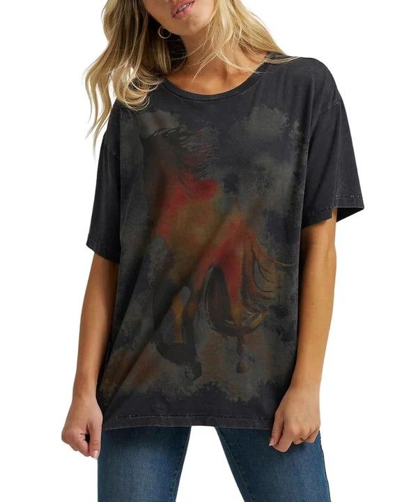 WRANGLER WOMEN'S LAINEY WILSON WILD HORSES TEE