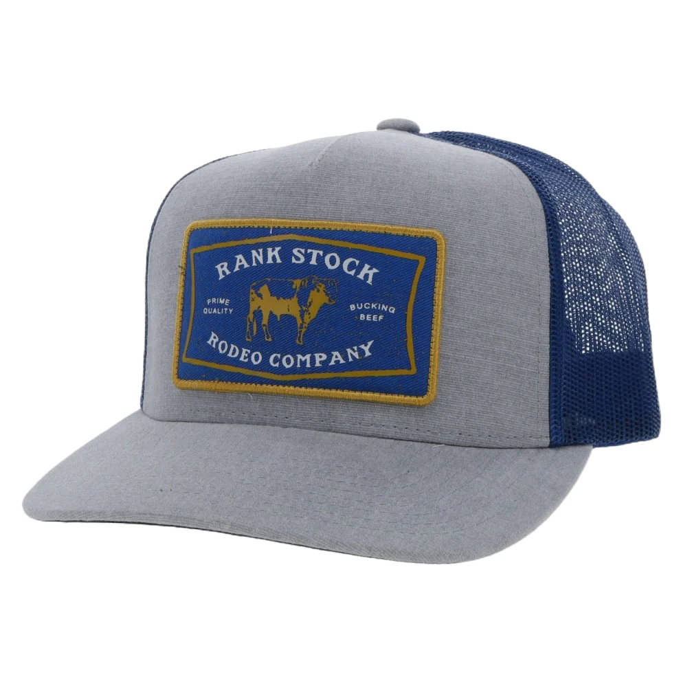 HOOEY RANK STOCK TRUCKER SNAP BACK CAP