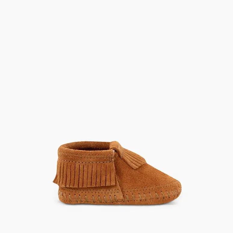 MINNETONKA INFANT GIRLS' RILEY BOOTIE - BROWN