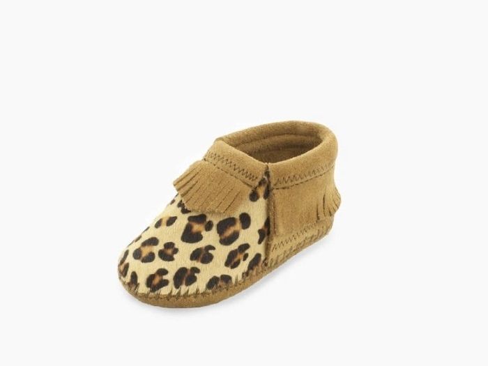 MINNETONKA INFANT GIRLS' RILEY BOOTIE - LEOPARD