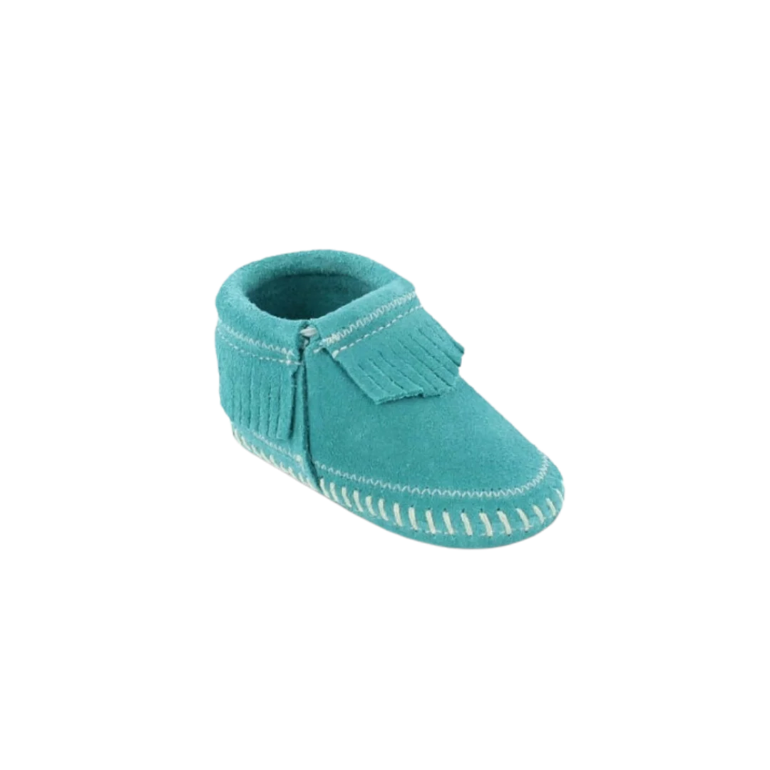 MINNETONKA INFANT GIRLS' RILEY BOOTIE - TURQUOISE