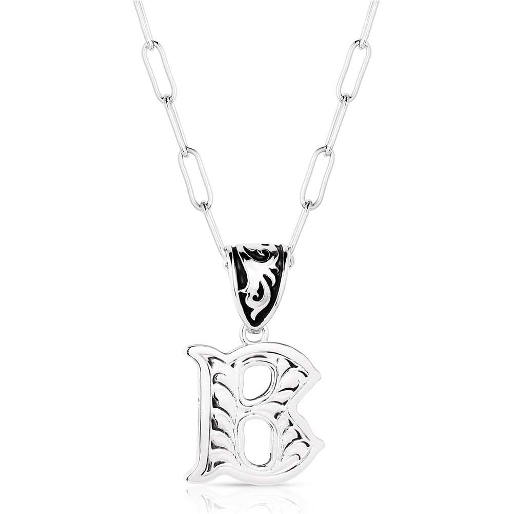 MONTANA SILVERSMITHS FILIGREE INITIAL B