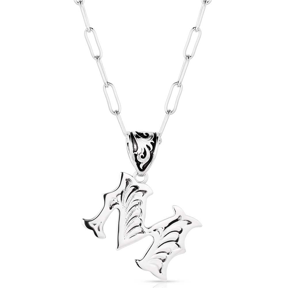 MONTANA SILVERSMITHS FILIGREE INITIAL M