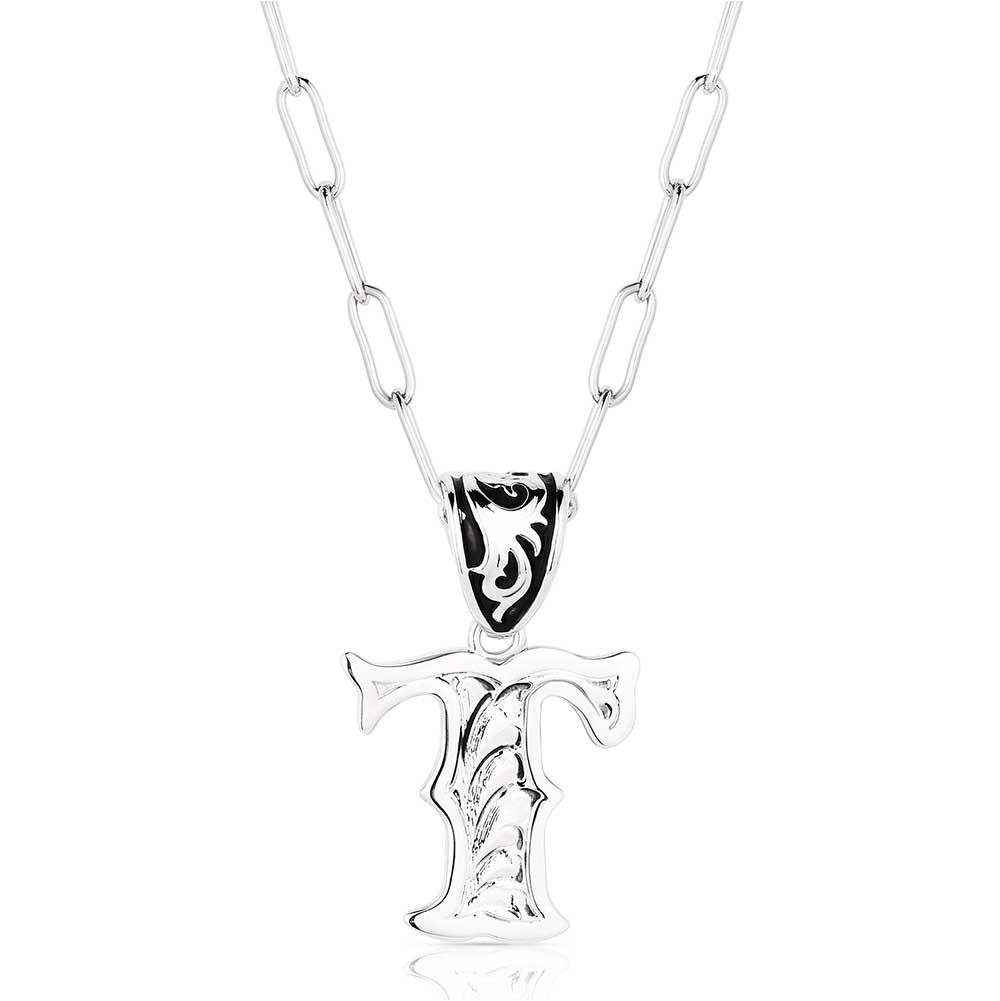MONTANA SILVERSMITHS FILIGREE INITIAL T